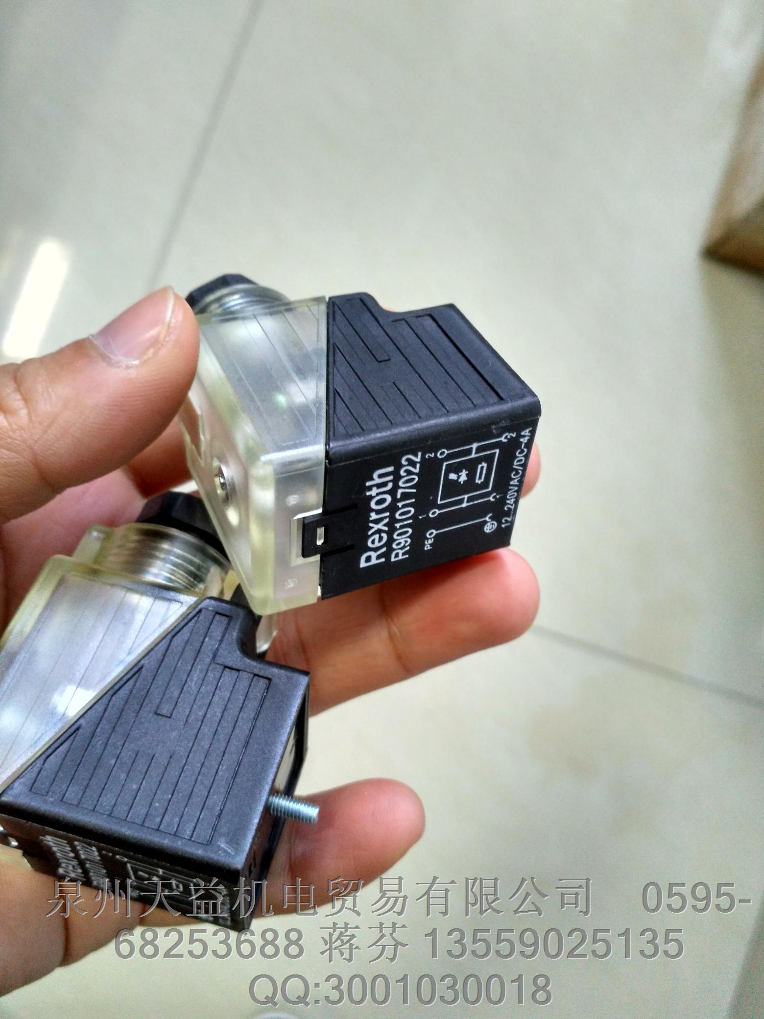 REXROTH  R901017022 帶燈插頭現貨 